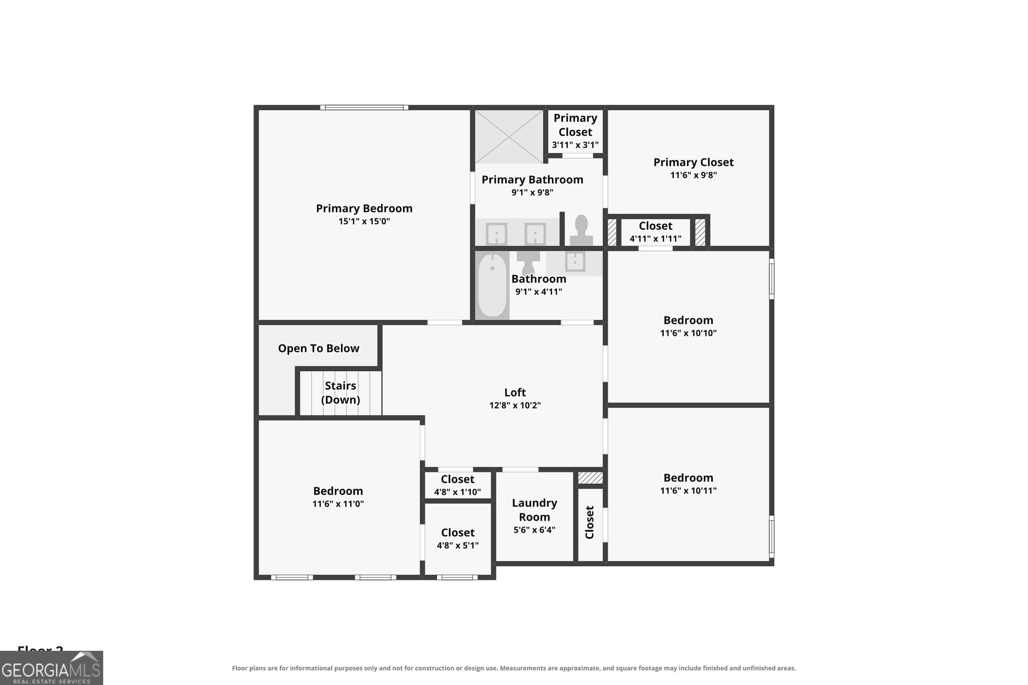4 bedroom, 2.5 bathroom, 2,154 sq ft single family residence for sale at 113 Royal Tern Lane, Warner Robins, GA 31093 — photo 4