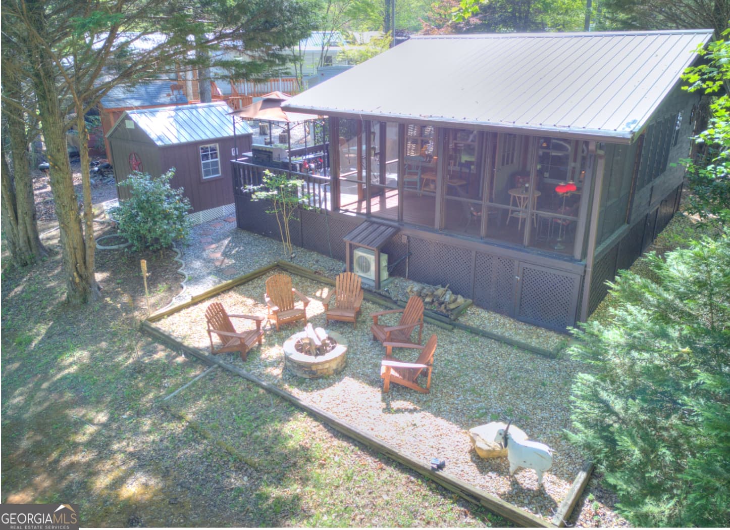 2 bedroom, 2 bathroom cabin,manufactured home,single family residence for sale at 90 Campfire Drive, Cleveland, GA 30528 — photo 1 of 44
