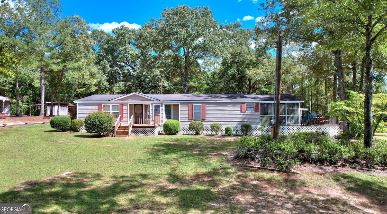 3 bedroom, 2 bathroom, 2,110 sq ft manufactured home,single family residence sold at 0 Hannah Underwood Road, Ellaville, GA 31806