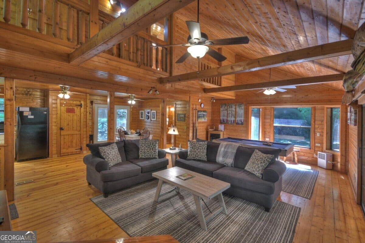 2 bedroom, 2 bathroom, 1,423 sq ft cabin,single family residence for sale at 5757 Old Bucktown Road, Ellijay, GA 30536 — photo 4