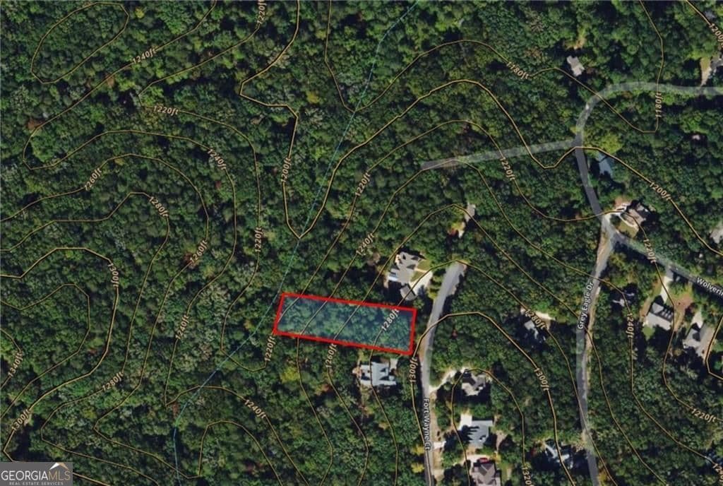 residential lot for sale at 141 Fort Wayne Court, Waleska, GA 30183 — photo 3