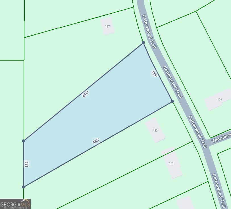 residential lot for sale at 0 Cottonwood Trail, Jackson, GA 30233 — photo 2