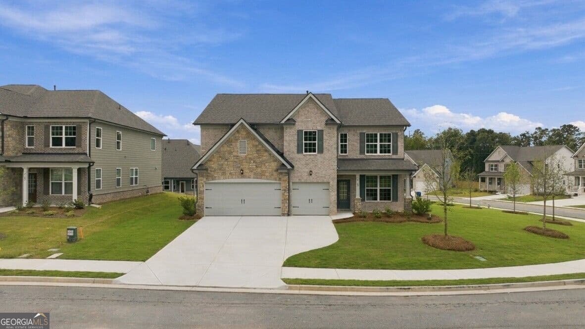 5 bedroom, 4 bathroom, 3,363 sq ft single family residence for sale at 7169 Bocholt Drive, South Fulton, GA 30349 — photo 1 of 39