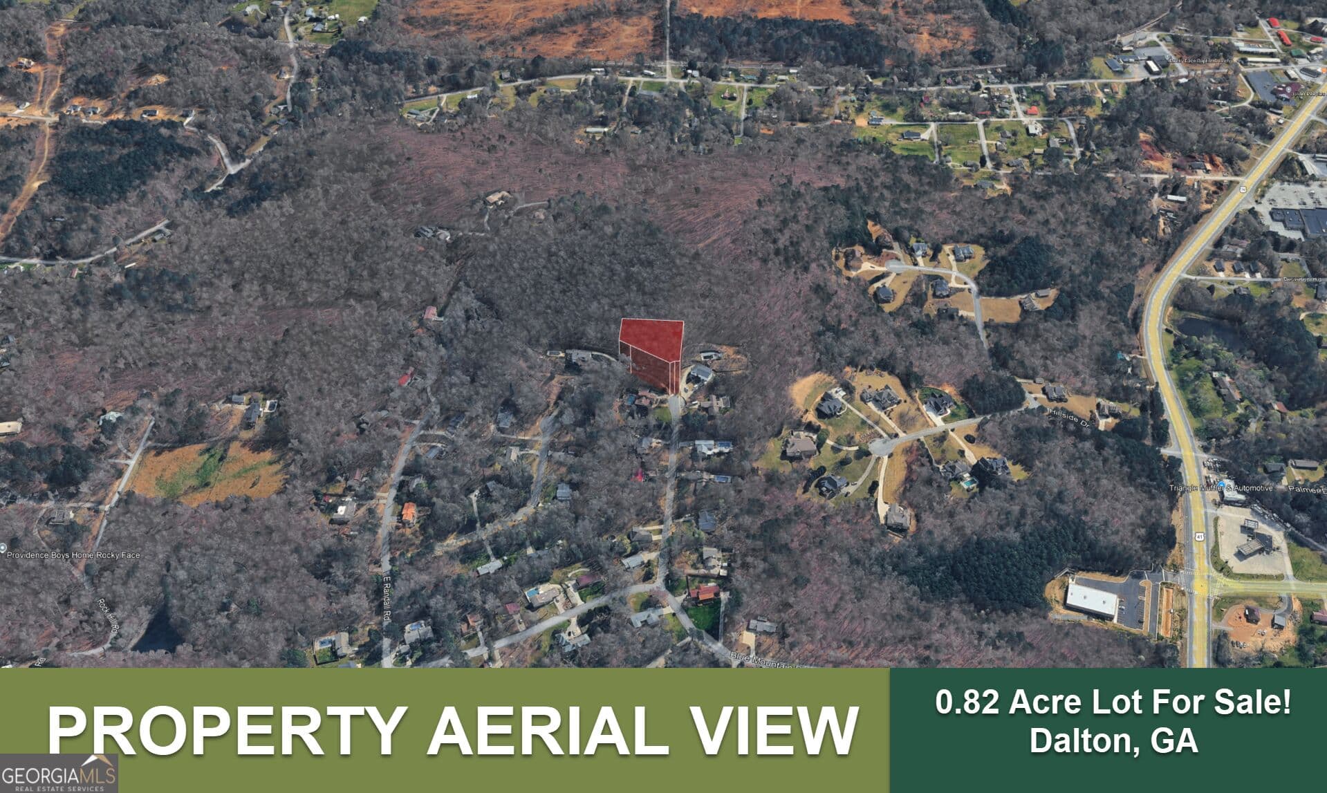 residential lot for sale at 0 Huckleberry Lane, Rocky Face, GA 30740 — photo 2