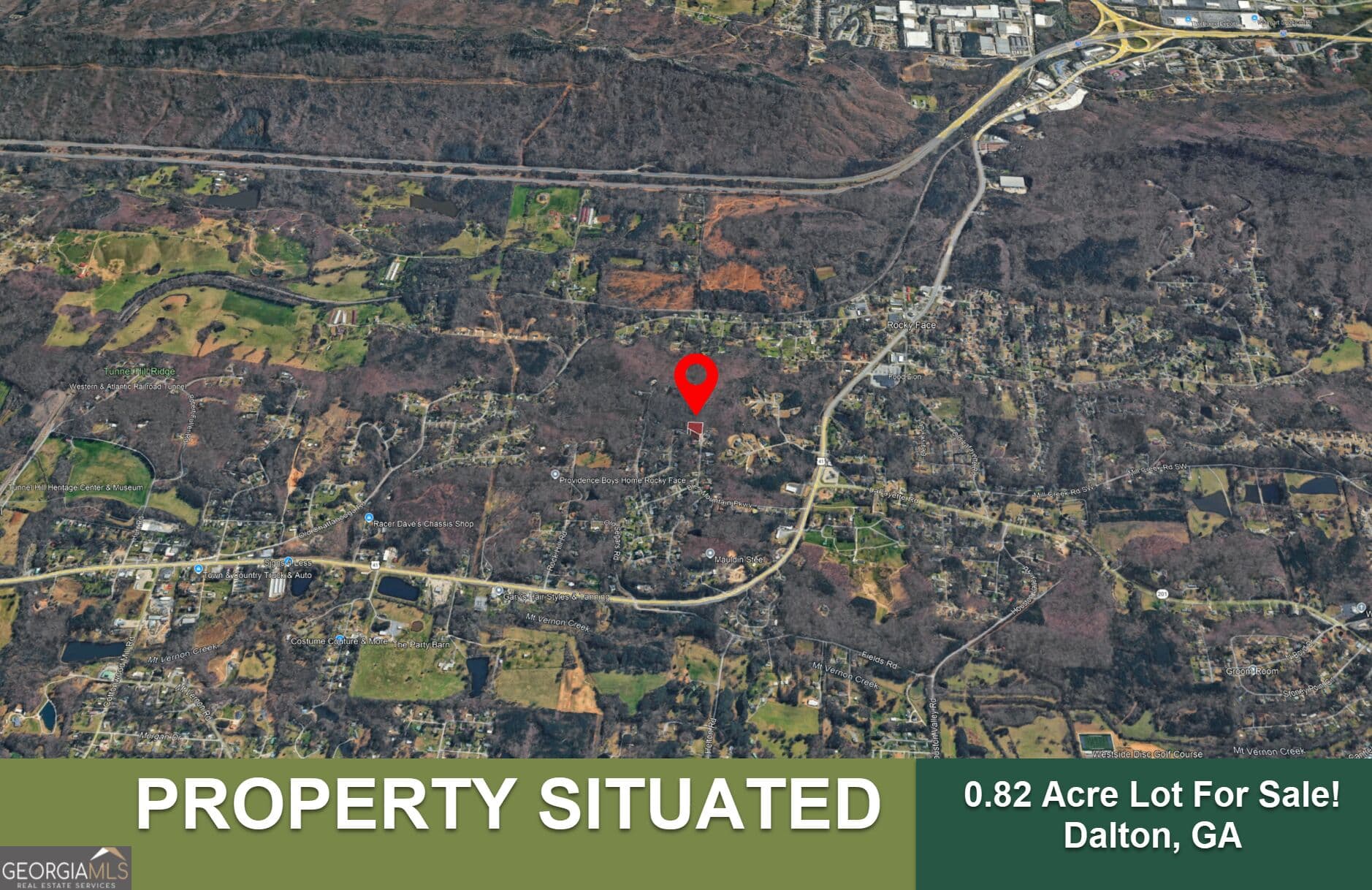 residential lot for sale at 0 Huckleberry Lane, Rocky Face, GA 30740 — photo 3
