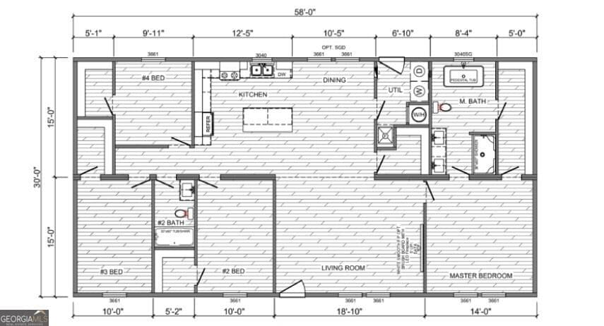 4 bedroom, 2 bathroom, 1,740 sq ft single family residence for sale at 109 Stewart Avenue North East, Milledgeville, GA 31061 — photo 10