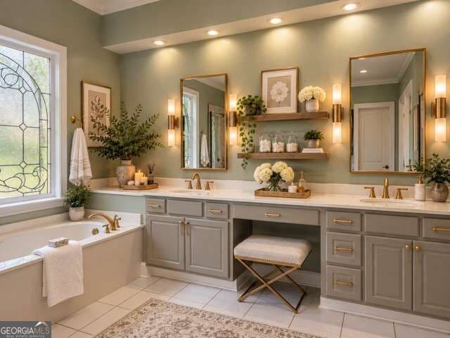 3 bedroom, 2.5 bathroom, 2,710 sq ft single family residence for sale at 1445 Badingham Drive, Cumming, GA 30041 — photo 9