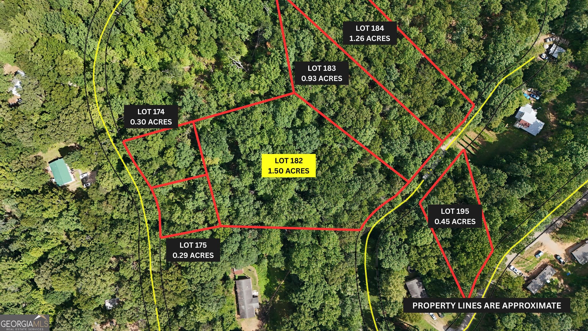 residential lot for sale at LOT 182 Hillside Drive, Clarkesville, GA 30523 — photo 1 of 4