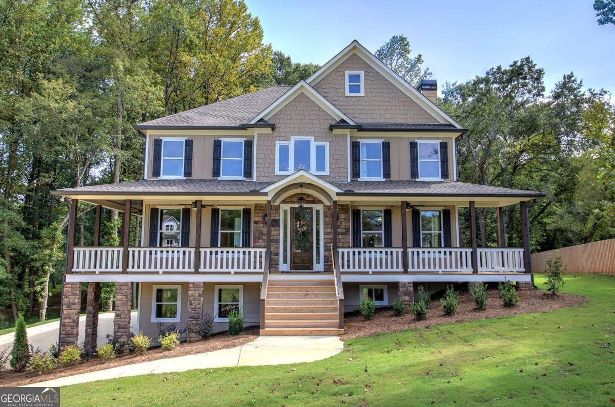 6 bedroom, 4.5 bathroom single family residence for sale at 10 Dove Pointe, Euharlee, GA 30145