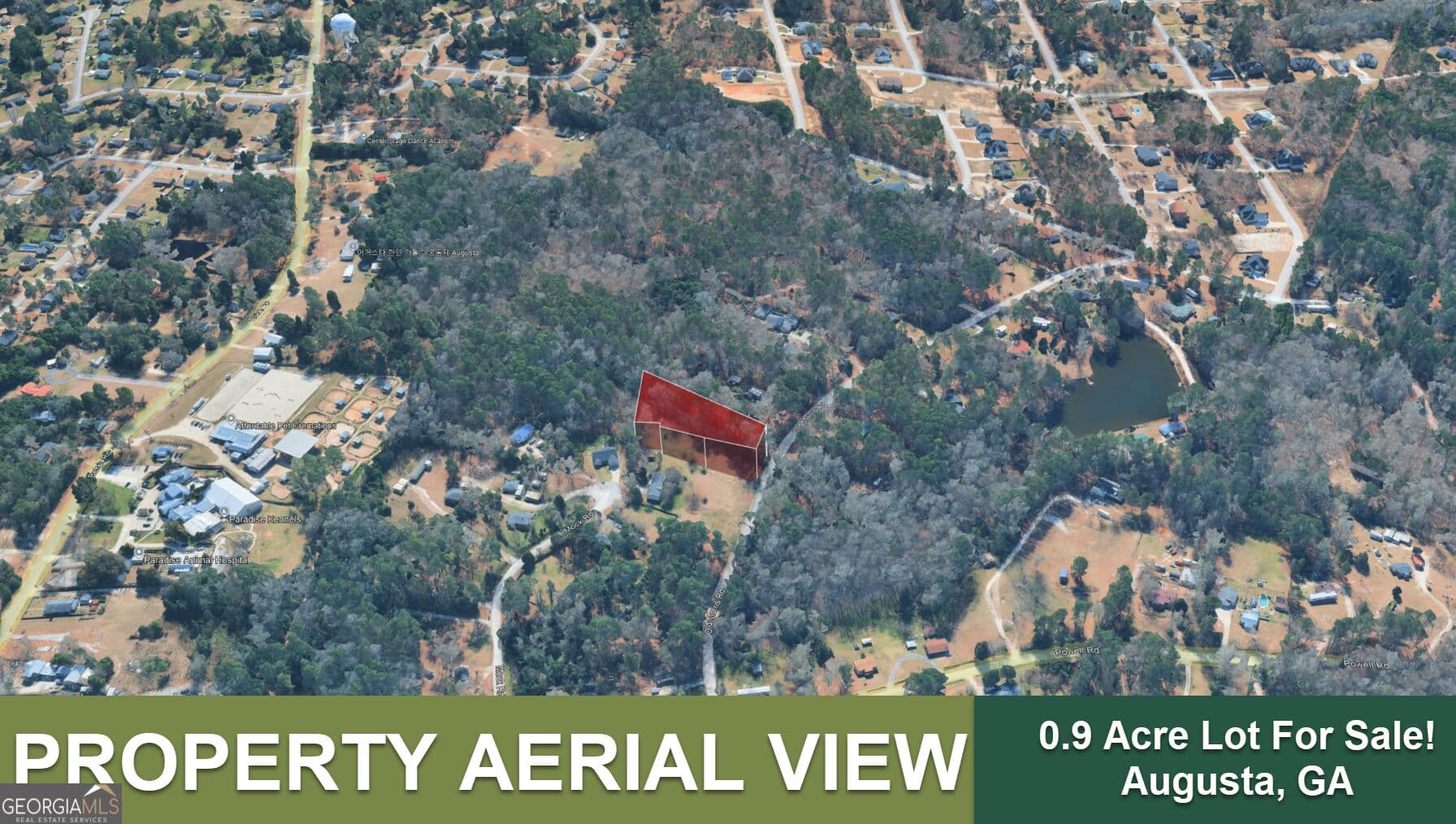 residential lot for sale at 2910 Old Morris Road, Augusta, GA 30909 — photo 2