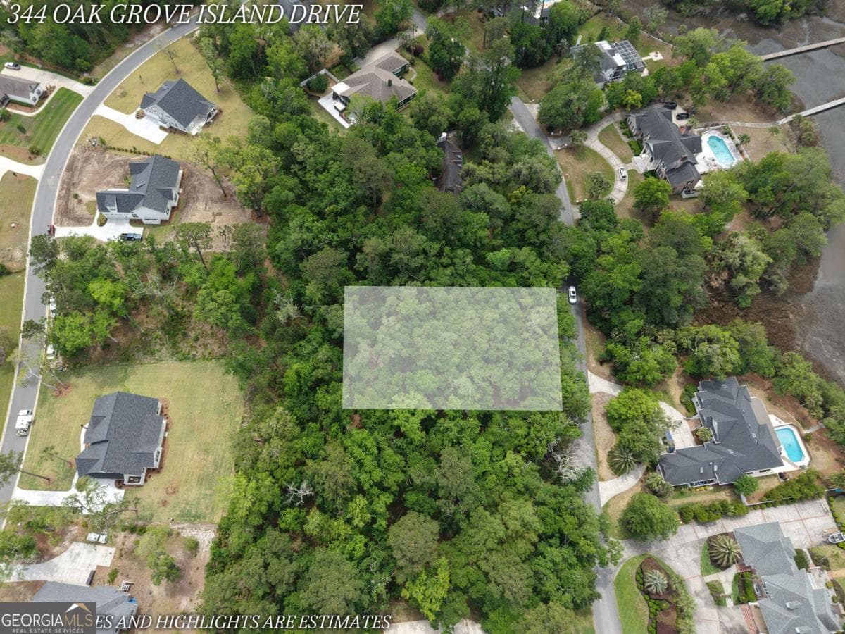 residential lot for sale at 344 Oak Grove Island Drive, Brunswick, GA 31523 — photo 3