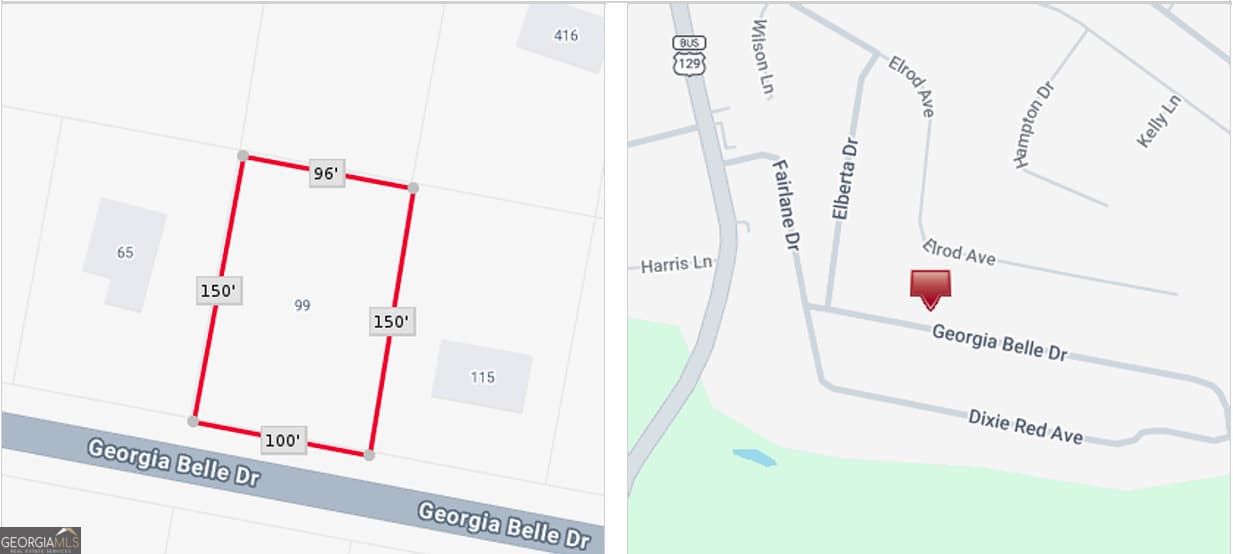 residential lot for sale at 99 Georgia Belle Drive, Jefferson, GA 30549 — photo 1 of 1
