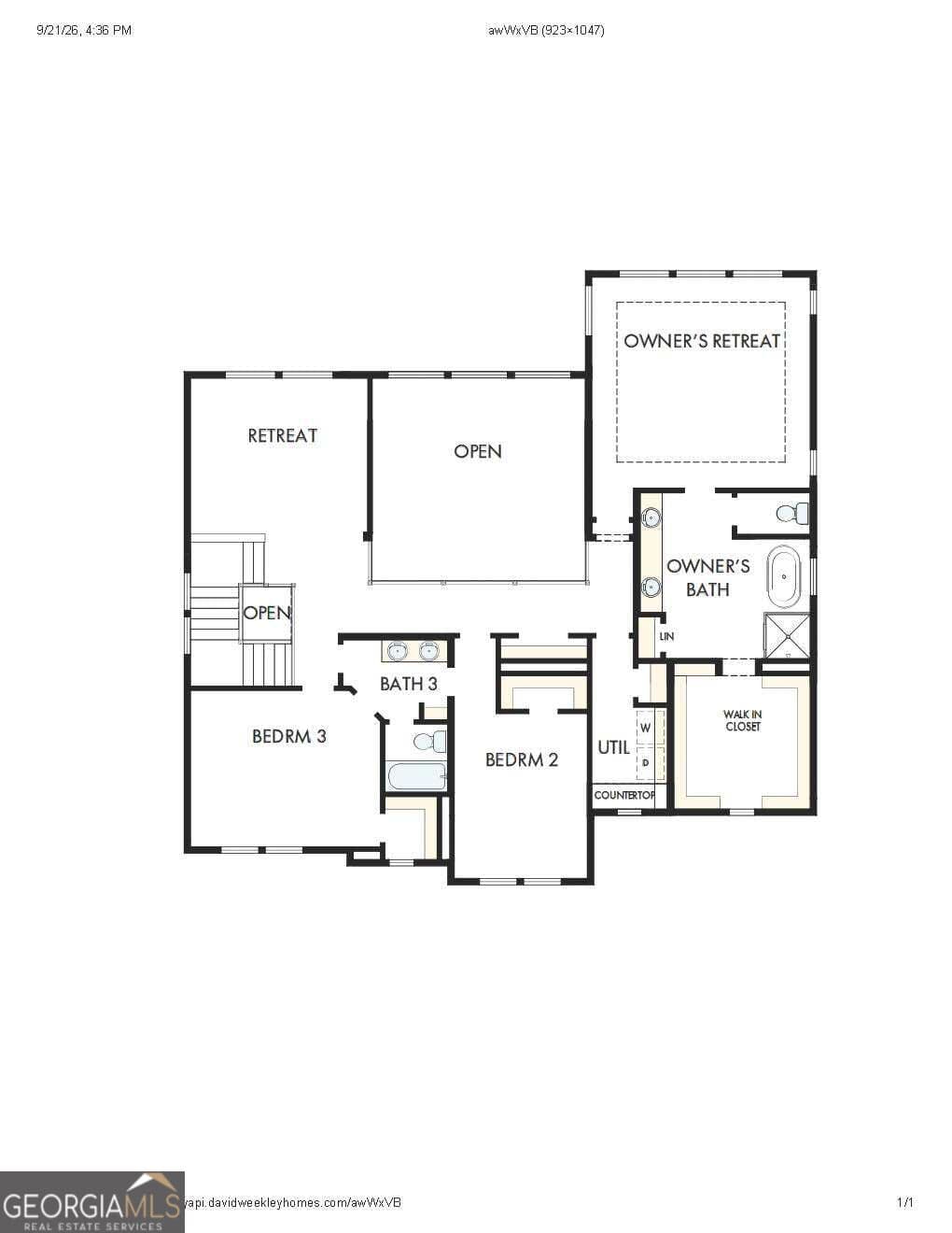 4 bedroom, 3.5 bathroom, 3,521 sq ft single family residence for sale at 2227 Ellis Mountain Drive, Marietta, GA 30064 — photo 5