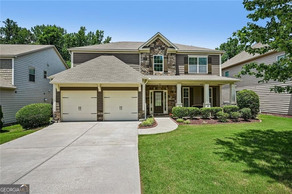 5 bedroom, 3 bathroom, 3,360 sq ft single family residence sold at 1080 Delo Lane, Cumming, GA 30041
