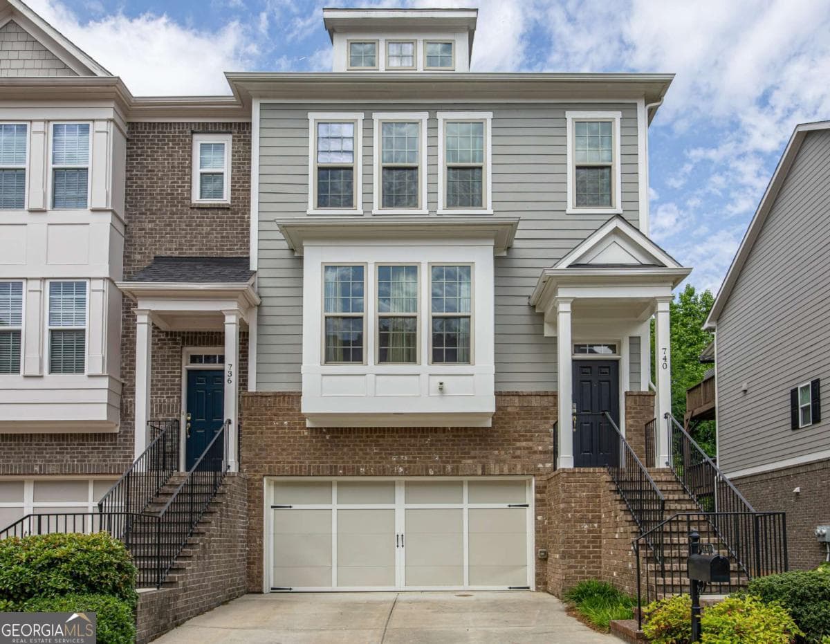 4 bedroom, 3.5 bathroom, 2,104 sq ft townhouse sold at 740 Wexford Cove Way, Mableton, GA 30126