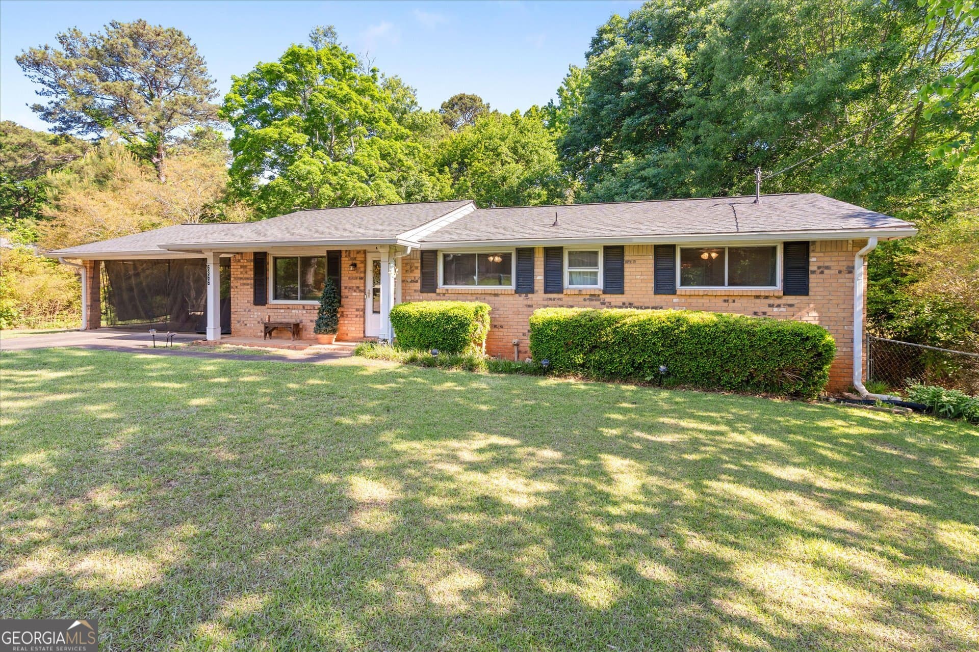 3 bedroom, 2 bathroom, 1,104 sq ft single family residence sold at 6366 Pine Frost Drive, Douglasville, GA 30135