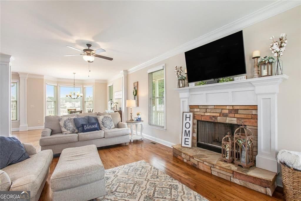5 bedroom, 4.5 bathroom, 3,802 sq ft single family residence for sale at 92 River Walk Parkway, Euharlee, GA 30145 — photo 9