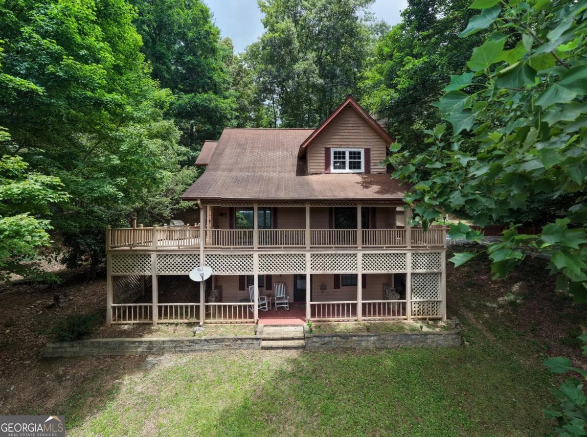 3 bedroom, 3 bathroom, 2,384 sq ft cabin,single family residence for sale at 61 Deerwood Trail 1, Blairsville, GA 30512 — photo 1 of 65