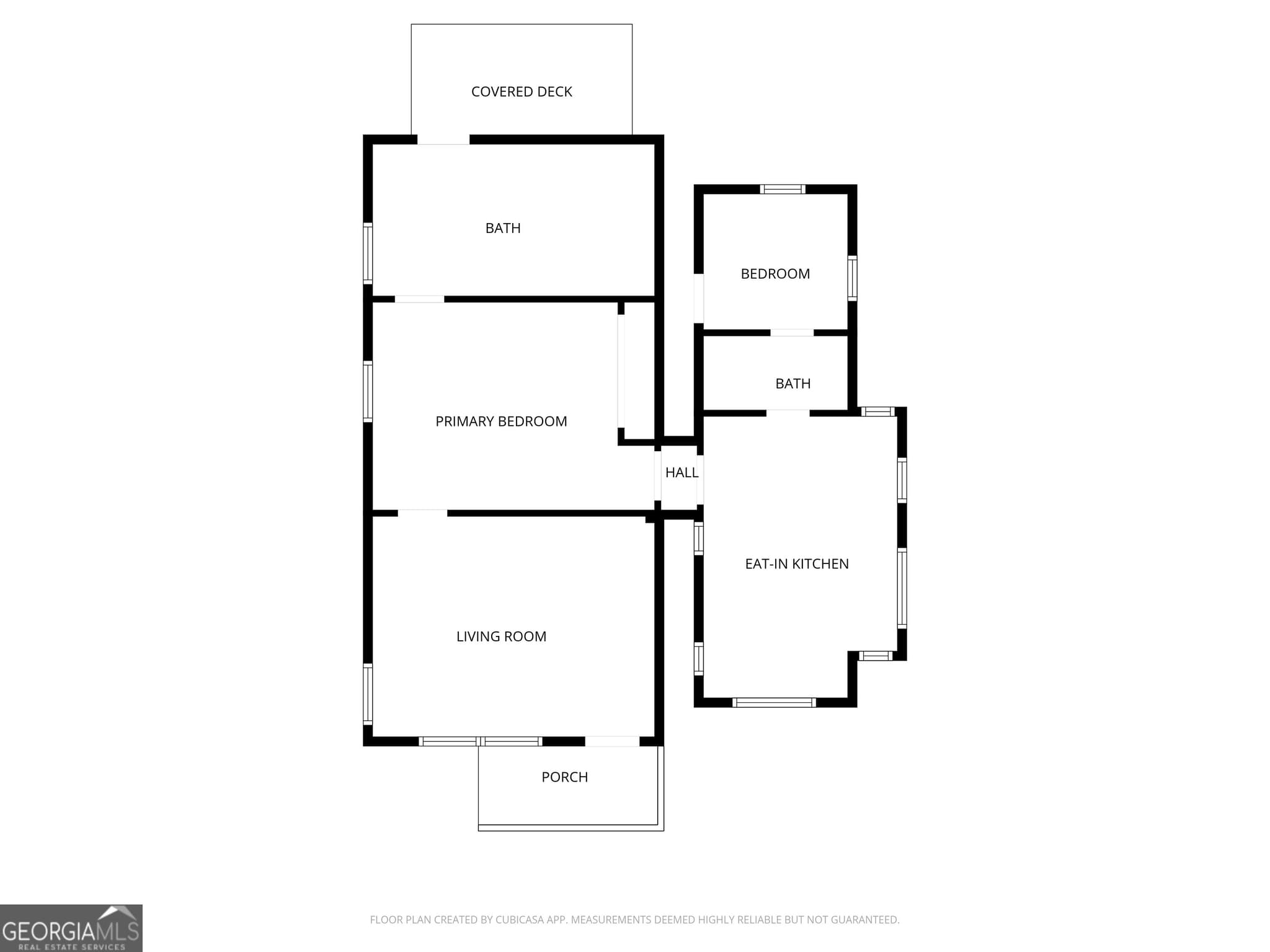 2 bedroom, 1 bathroom, 728 sq ft manufactured home,single family residence for sale at 245 Canyon Pass, Cleveland, GA 30528 — photo 8