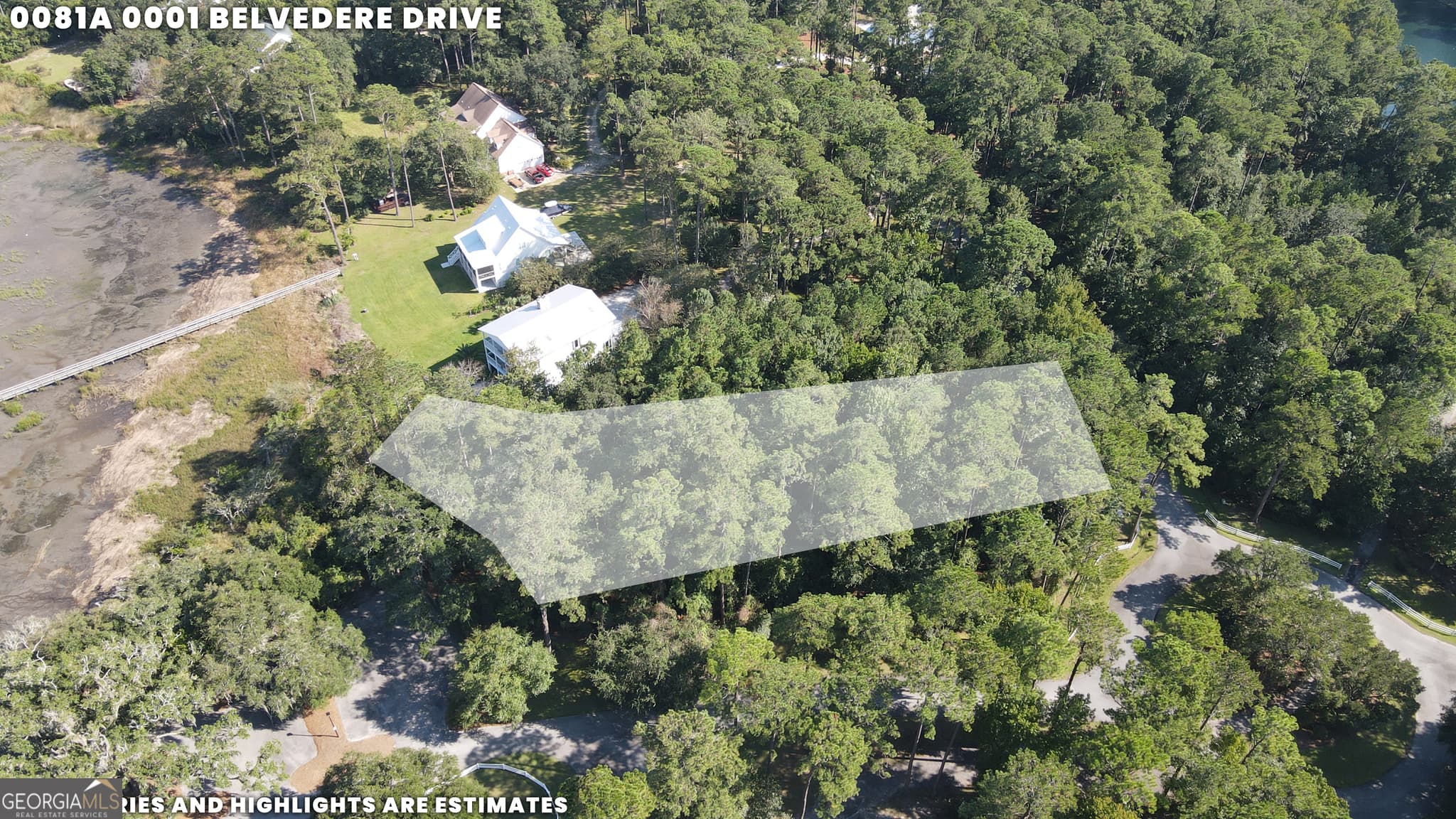 residential lot for sale at LOT 1 Belvedere Drive, Townsend, GA 31331 — photo 2