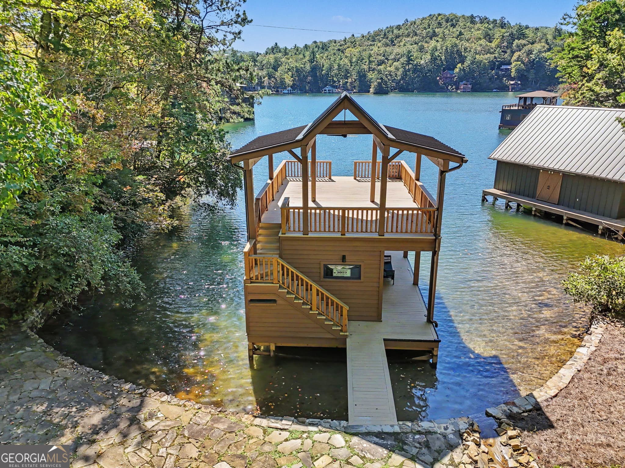 4 bedroom, 3 bathroom cabin,single family residence for sale at 3019 Moccasin Creek Road, Clarkesville, GA 30523 — photo 2