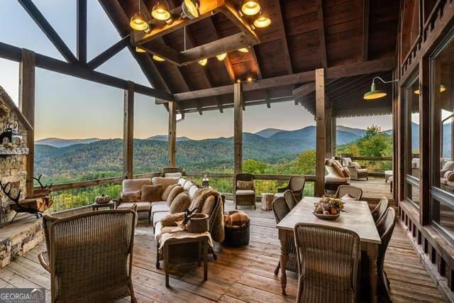 4 bedroom, 4 bathroom, 4,868 sq ft cabin,single family residence for sale at 888 Wolf Creek Lane, Blairsville, GA 30512 — photo 2