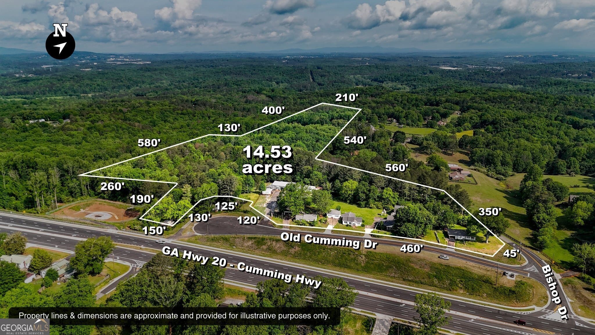 commercial for sale at 189 Old Cumming Drive, Canton, GA 30115 — photo 1 of 11