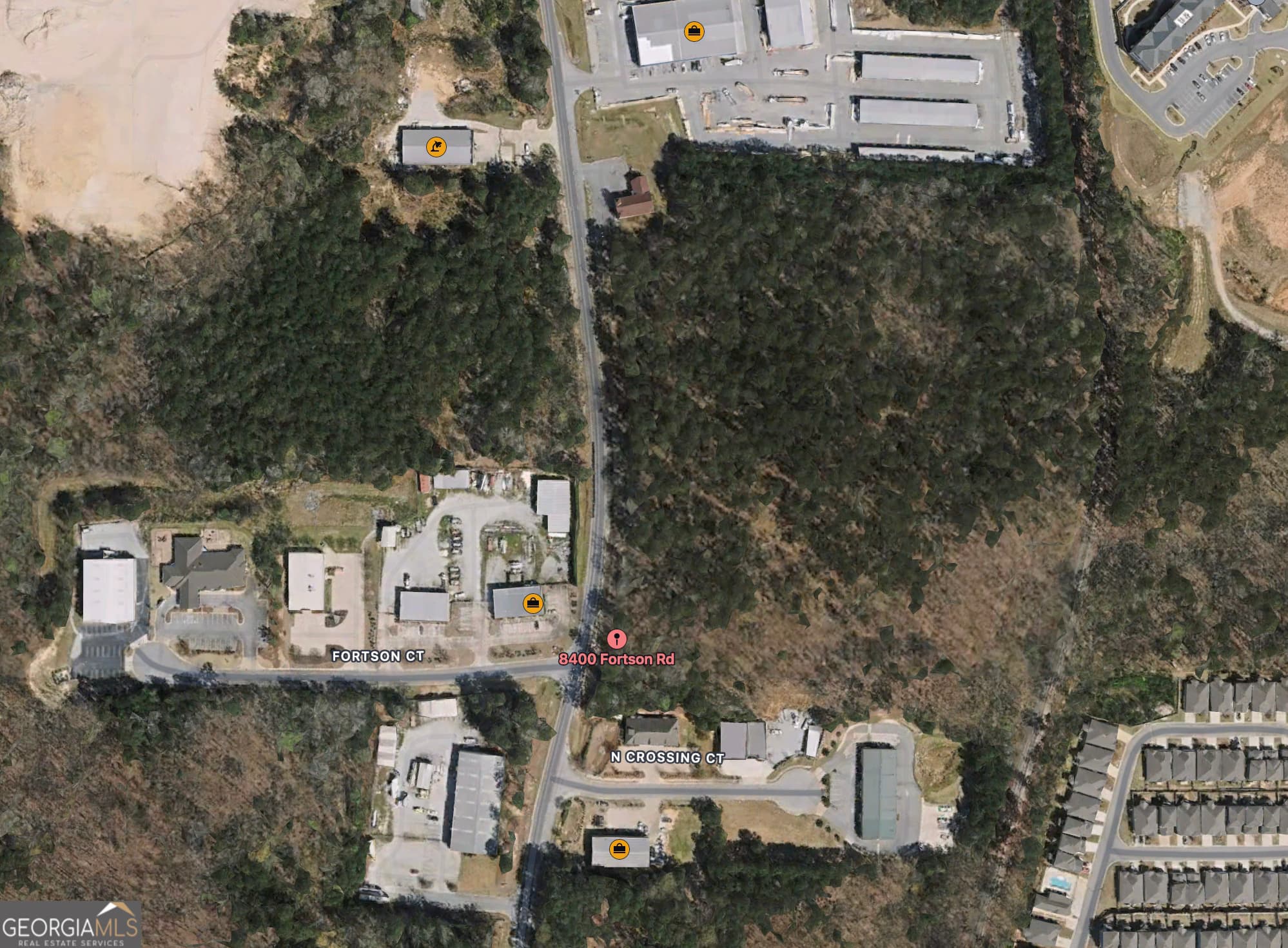 unimproved land for sale at 8400 Fortson Road, Fortson, GA 31808 — photo 2