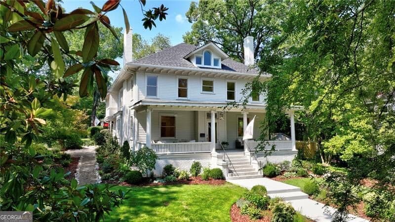 5 bedroom, 5.5 bathroom, 5,600 sq ft single family residence for sale at 118 Waverly Way, Atlanta, GA 30307 — photo 1 of 90