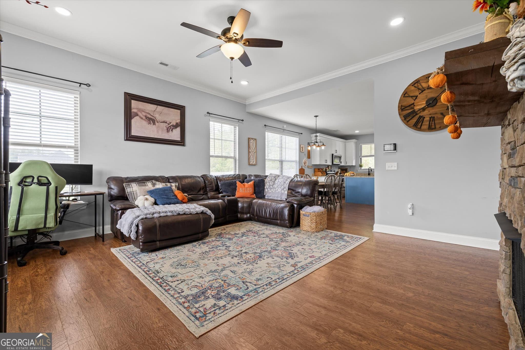 4 bedroom, 2.5 bathroom, 2,381 sq ft single family residence for sale at 129 Evergreen Meadows Lane, Rock Spring, GA 30739 — photo 3