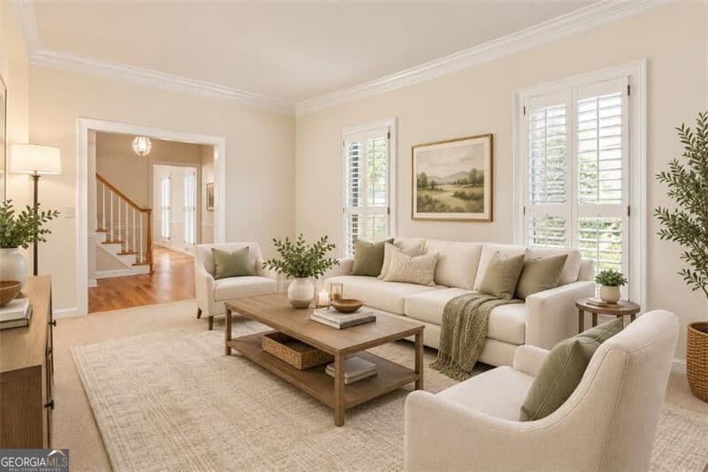 4 bedroom, 2.5 bathroom, 2,584 sq ft single family residence for sale at 1090 Applecross Drive, Roswell, GA 30075 — photo 4