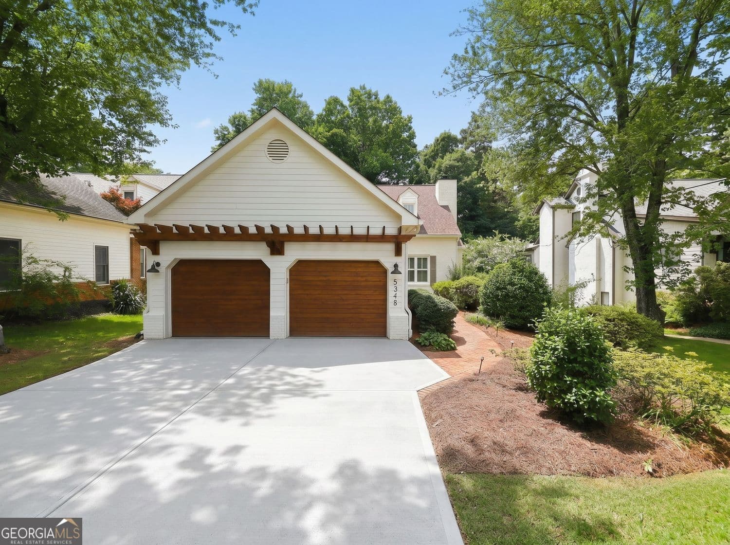 5 bedroom, 3.5 bathroom, 3,802 sq ft single family residence sold at 5348 Greenland Road, Sandy Springs, GA 30342