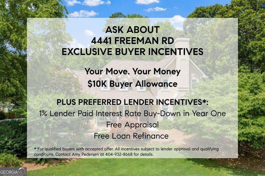 4 bedroom, 4.5 bathroom, 4,395 sq ft single family residence for sale at 4441 Freeman Road, Marietta, GA 30062 — photo 2