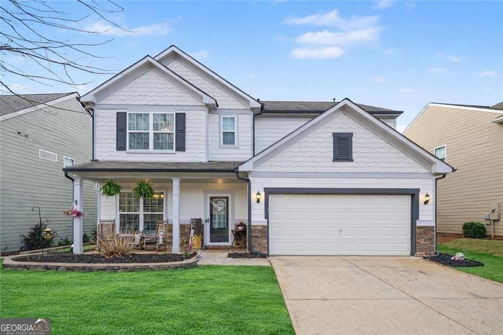 4 bedroom, 2.5 bathroom, 2,857 sq ft single family residence sold at 680 Lorimore Pass, Canton, GA 30115