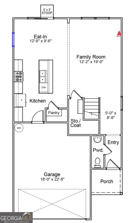 4 bedroom, 2.5 bathroom, 1,818 sq ft single family residence for sale at 120 Zinnia Row, Statesboro, GA 30458 — photo 2