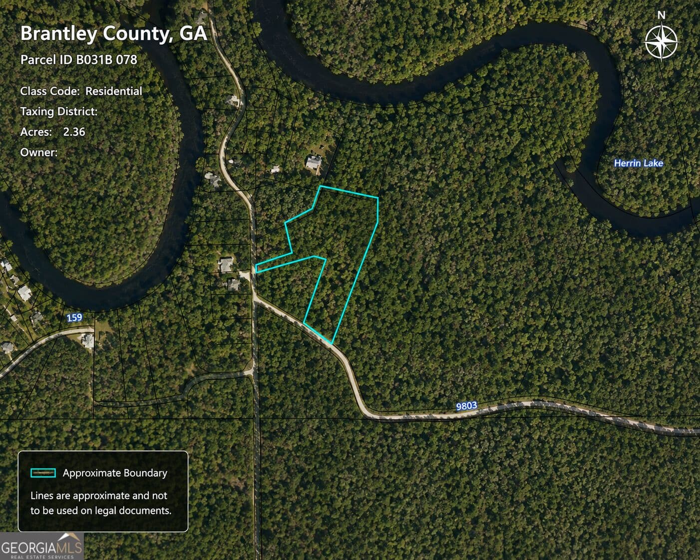agriculture for sale at 0 Herrin Lake, Nahunta, GA 31553 — photo 4