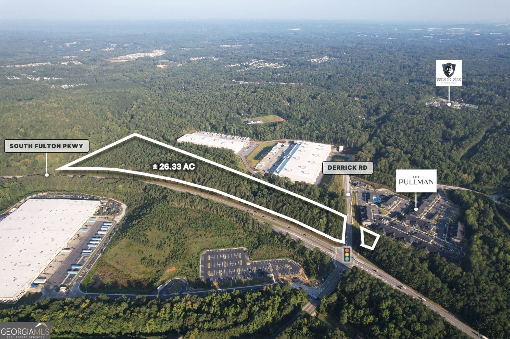 unimproved land for sale at 0 Derrick Rd & South Fulton Parkway, Union City, GA 30349 — photo 1 of 11