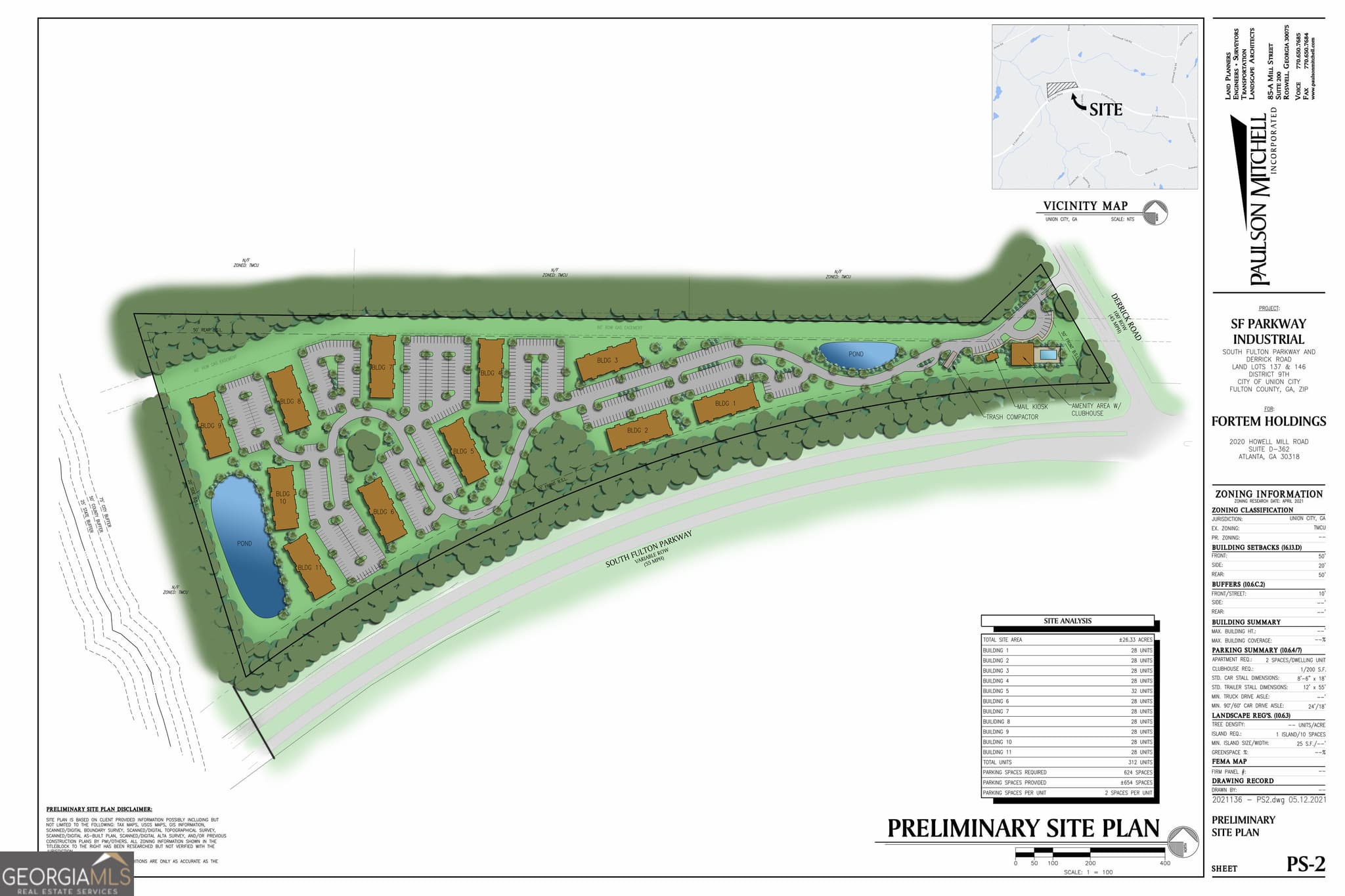 unimproved land for sale at 0 Derrick Rd & South Fulton Parkway, Union City, GA 30349 — photo 4