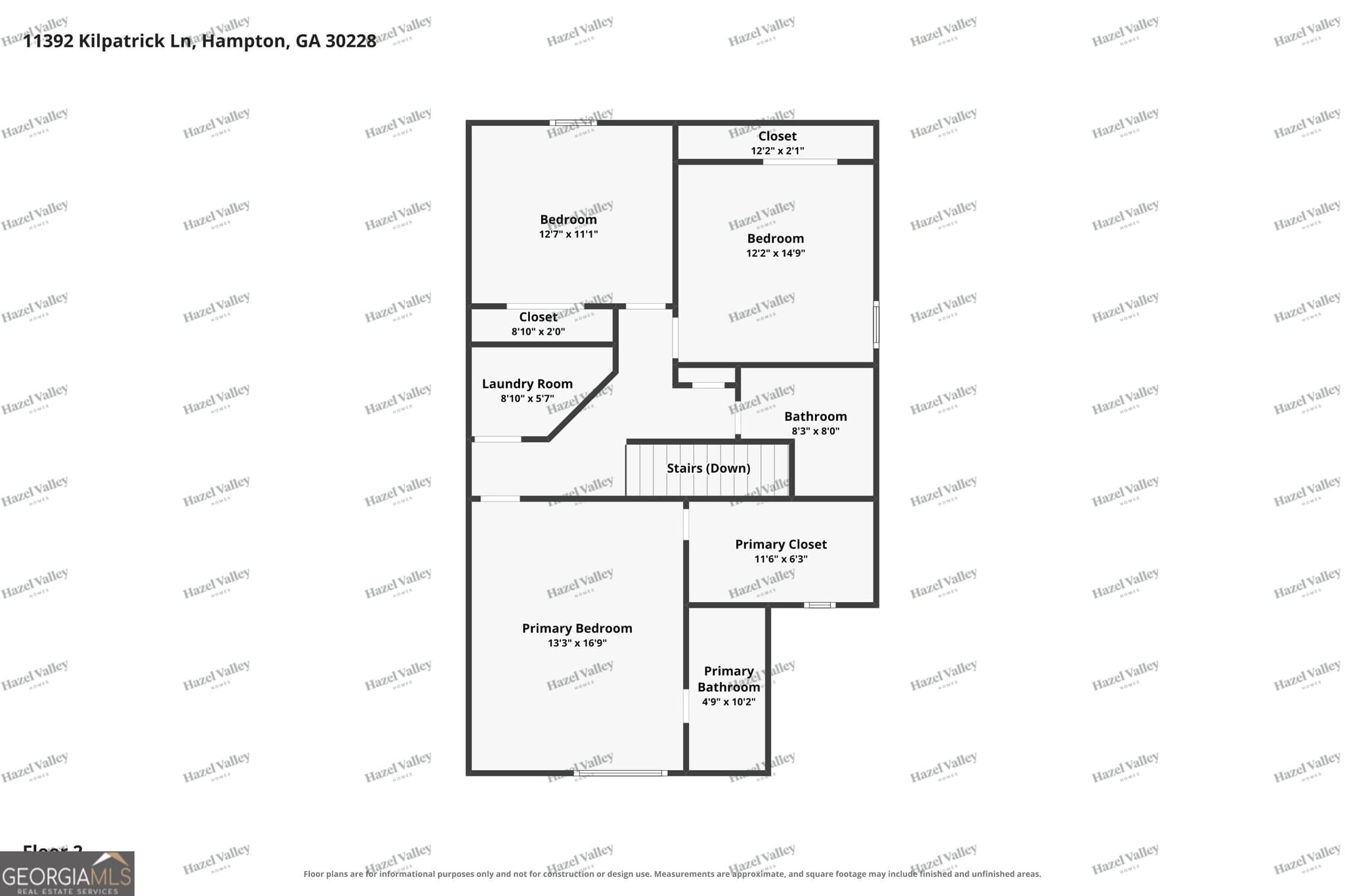 3 bedroom, 2.5 bathroom, 1,692 sq ft single family residence for rent at 11392 Kilpatrick Lane, Hampton, GA 30228 for $1,775 a month