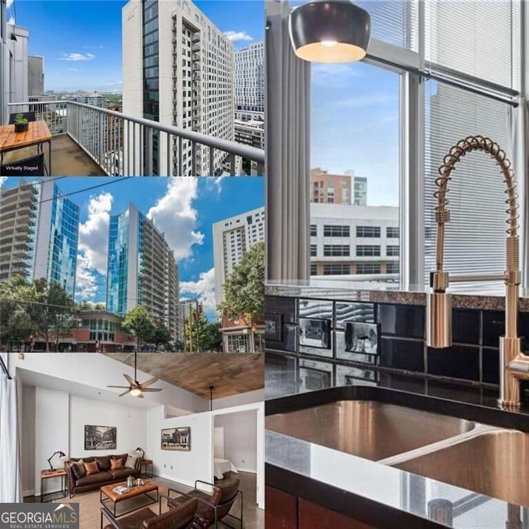 1 bedroom, 1 bathroom, 768 sq ft condominium for sale at 44 Peachtree Place 2027, Atlanta, GA 30309 — photo 1 of 69