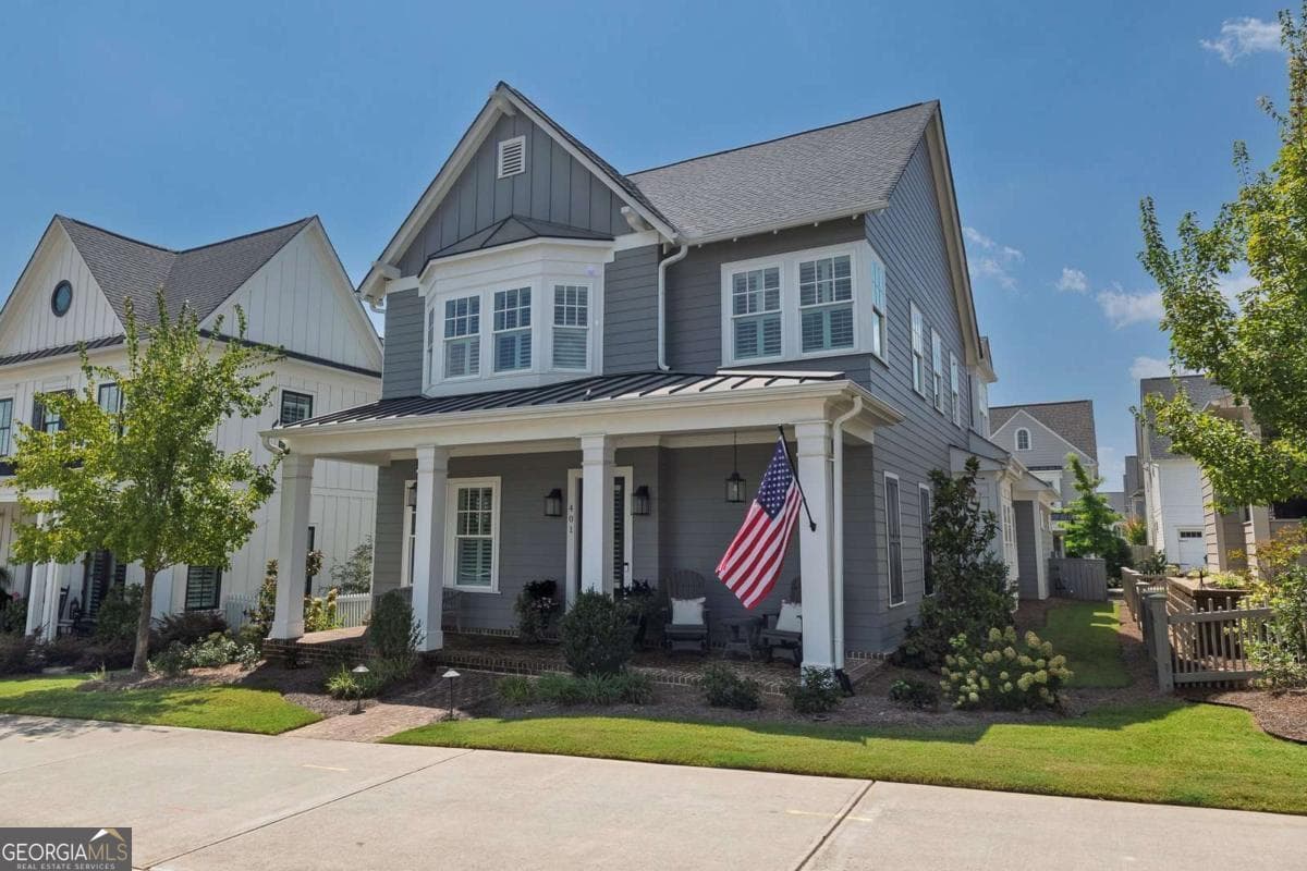 4 bedroom, 3.5 bathroom, 2,997 sq ft single family residence for sale at 401 Reeves Street, Woodstock, GA 30188 — photo 3