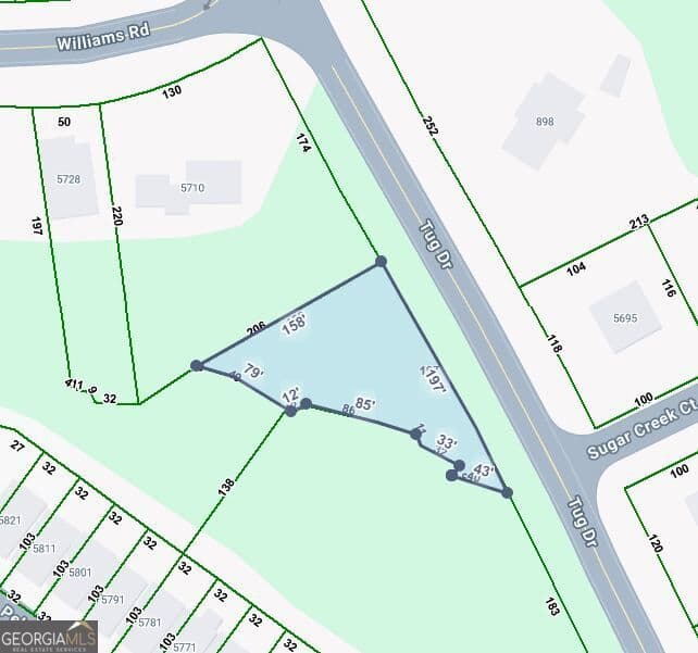 residential lot for sale at 0 Tug Drive, Norcross, GA 30093 — photo 2
