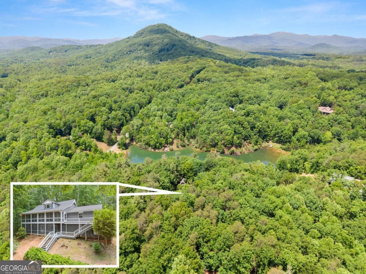 3 bedroom, 2.5 bathroom, 2,796 sq ft cabin,single family residence sold at 714 Panorama Drive, Sautee Nacoochee, GA 30571
