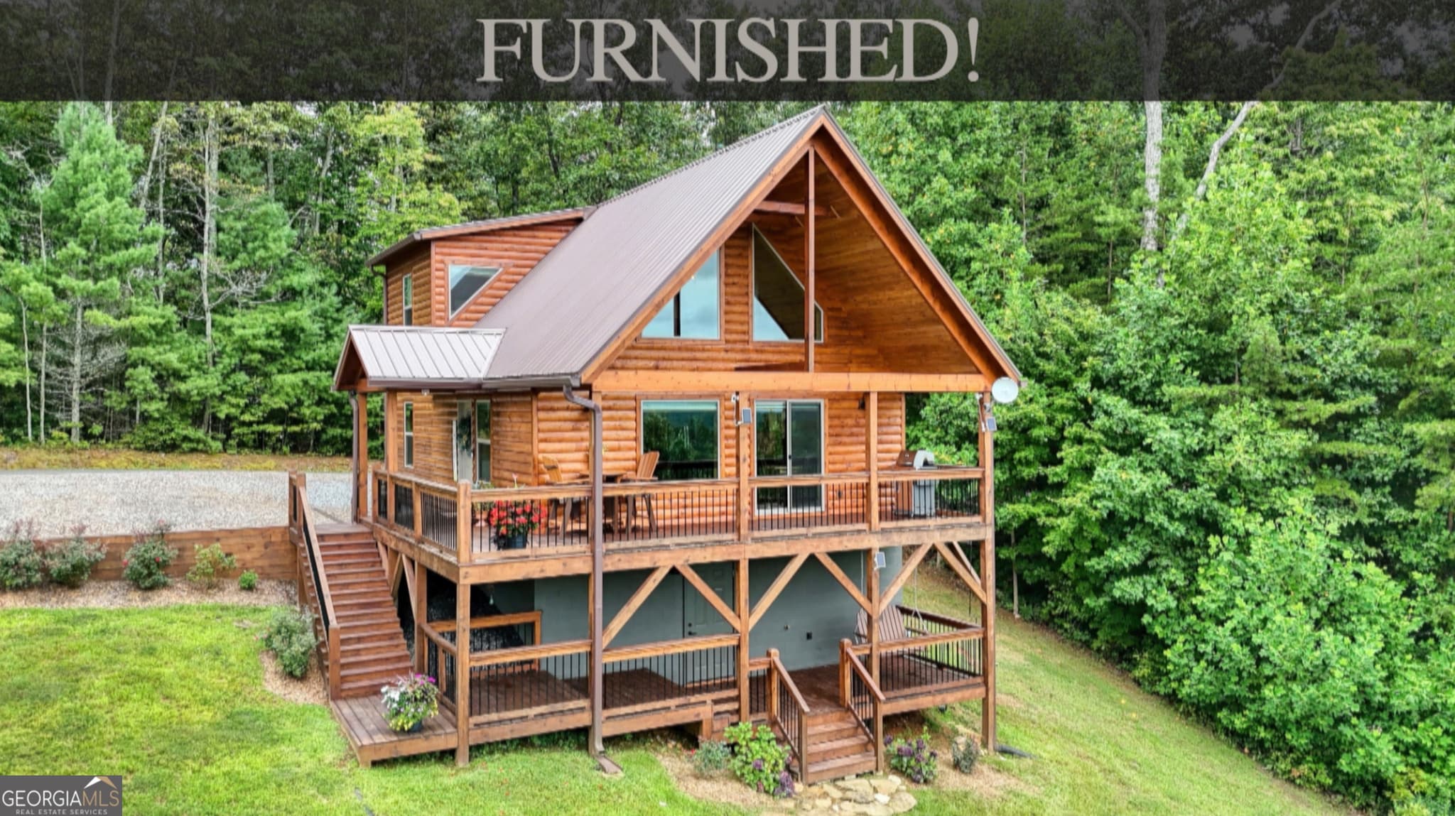 2 bedroom, 2 bathroom cabin,single family residence sold at 739 Carolina Fox Circle, Murphy, NC 28906