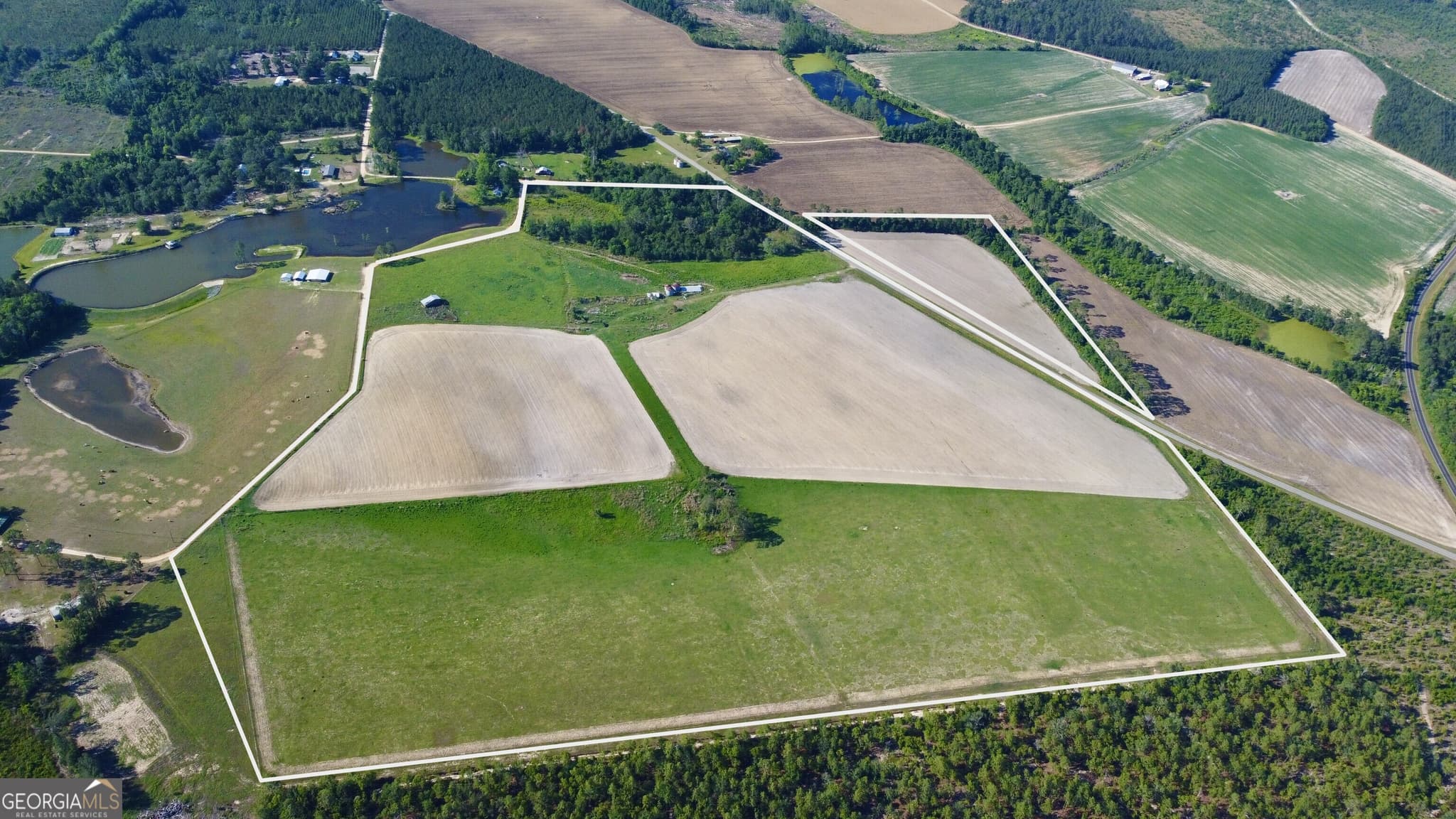 agriculture sold at 86.42 ACRES AT Georgia Circle (TRACTS 1 & 5), Hazlehurst, GA 31539