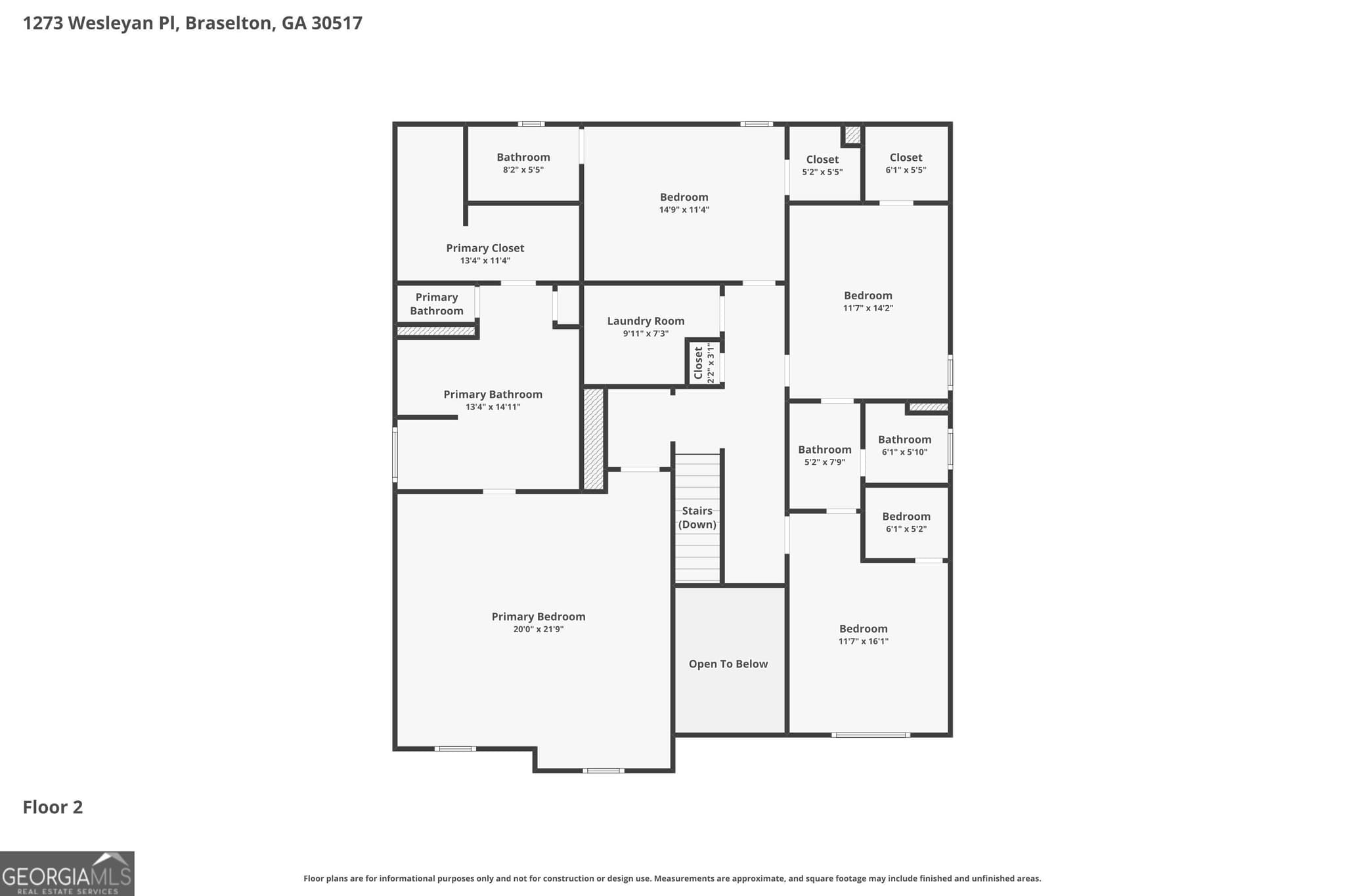 4 bedroom, 3.5 bathroom, 3,136 sq ft single family residence for sale at 1273 Wesleyan Place, Braselton, GA 30517 — photo 5