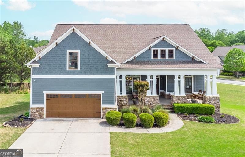 4 bedroom, 4.5 bathroom, 4,700 sq ft single family residence sold at 6308 Stonebridge Cove, Braselton, GA 30517