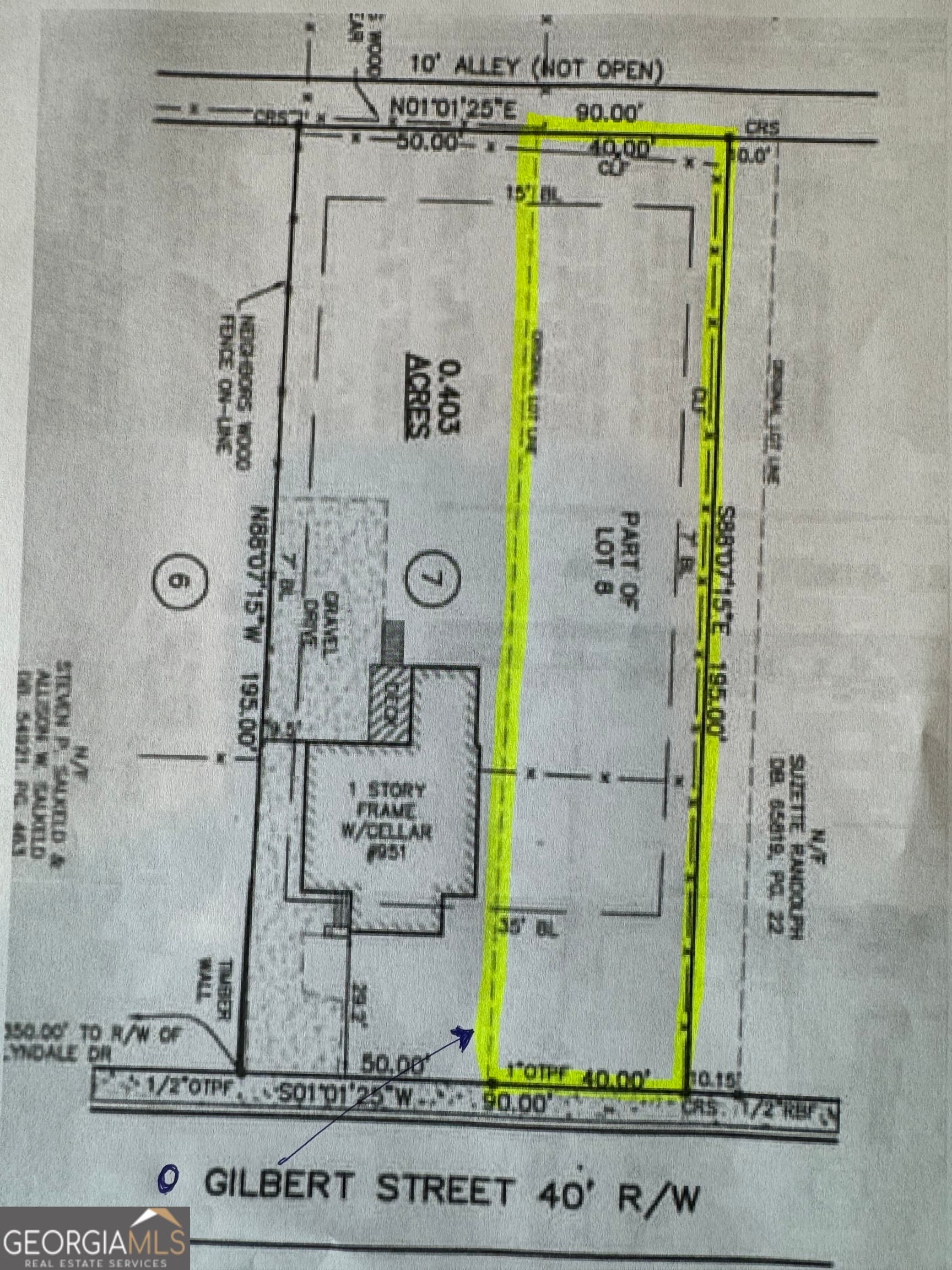residential lot for sale at 0 Gilbert Street, Atlanta, GA 30316 — photo 3