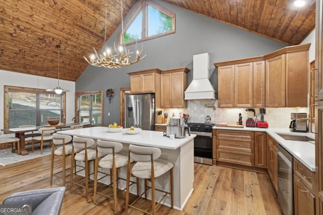3 bedroom, 2.5 bathroom, 2,650 sq ft single family residence for sale at 314 Lake View Lane, Ellijay, GA 30536 — photo 6