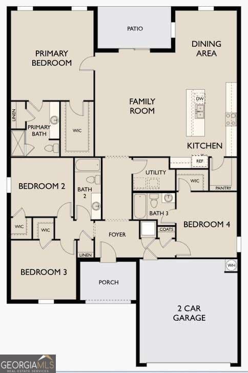 4 bedroom, 3 bathroom, 2,147 sq ft single family residence for sale at 347 Silverton Drive, Dacula, GA 30019 — photo 8